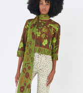 Sandrine - Cotton jacquard sweater