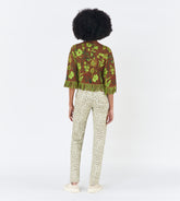 Sandrine - Cotton jacquard sweater