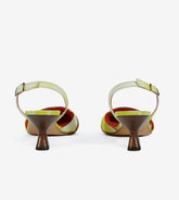 Peonia - Cotton slingback