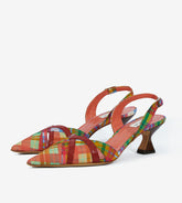 Peonia - Cotton slingback 