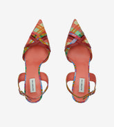 Peonia - Cotton slingback