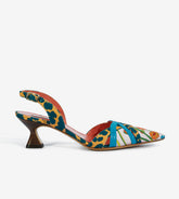 Peonia - Cotton slingback