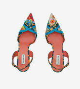 Peonia - Cotton slingback Peonia - Cotton slingback