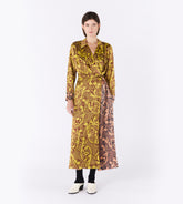 Veronica - Abito wrap in seta