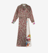 Veronica - Abito wrap in seta