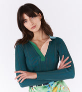 Annina - Maglia serafino Annina - Maglia serafino