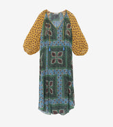 Lola - Abito caftano in seta 