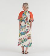 Nadia - Abito midi in seta