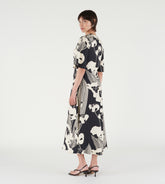 Nadia - Abito midi in seta