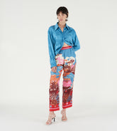 Doris - Pantaloni in seta