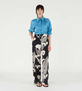 Alice - Pantaloni palazzo in seta