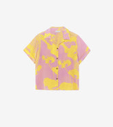 Cora - Camicia maniche corte in seta 