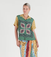 Cora - Camicia maniche corte in seta Cora - Camicia maniche corte in seta