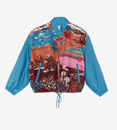 Ariele - Bomber in seta 