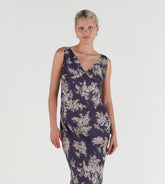 Marlene - Abito lungo in seta