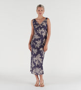 Marlene - Abito lungo in seta