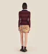 Gelsomina - Twist mini skirt