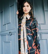 Dafne - Scarf blouse