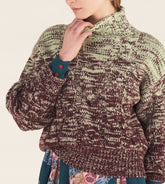 Miriam - Crater collar sweater 