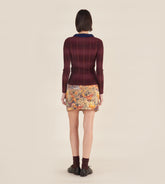 Luisa - Ribbed henley sweater