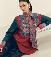 Dafne - Scarf blouse 