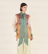 Dafne - Scarf blouse