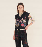 Tony - Embroidered gilet