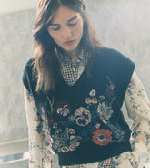 Tony - Embroidered gilet