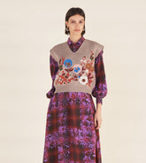 Tony - Embroidered gilet