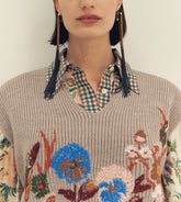 Tony - Embroidered gilet