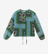 Ida - Camicia cropped in seta