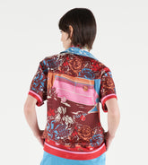 Cora - Camicia maniche corte in seta