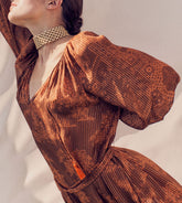 Lola - Abito caftano in seta