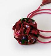 Nara - Choker with velvet flower Nara - Choker with velvet flower