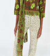 Lollipop - Cotton jacquard scarf