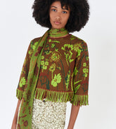 Lollipop - Cotton jacquard scarf