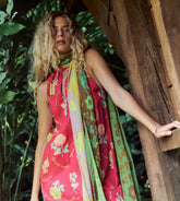 Lollipop - Cotton jacquard scarf