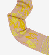 Lollipop - Cotton jacquard scarf