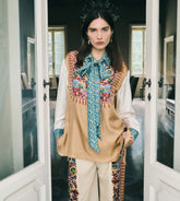 Dafne - Scarf blouse