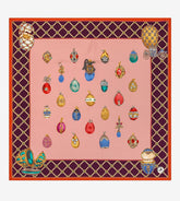 Mantero 1902 Classic Carré - 90x90 cm| Archivio n.32 Fabergé - Classic carré