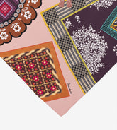 Mantero 1902 Small Carré - 70x70 cm| Dentelle Carousel - Small carré