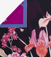 Archivio n.54 Iris Shades - Classic carré Reverse Mantero 1902 Classic Carré - 90x90 cm| Archivio n.54 Iris Shades - Classic carré Reverse