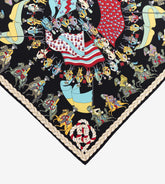 Mantero 1902 Classic Carré - 90x90 cm| Archivio n.51 Risiko - Classic carré