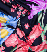 Archivio n.52 Iris - Classic carré Mantero 1902 Classic Carré - 90x90 cm| Archivio n.52 Iris - Classic carré