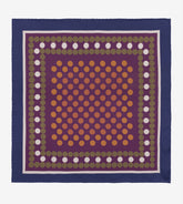 Mantero 1902 Small Carré - 45x45 cm| Forever Dots - Extra small carré Reverse